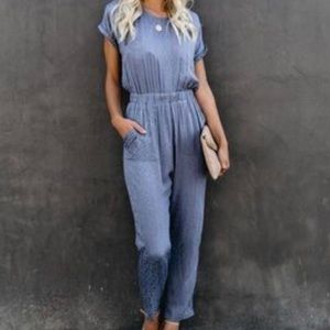 Vici Blue Leopard print Jumper